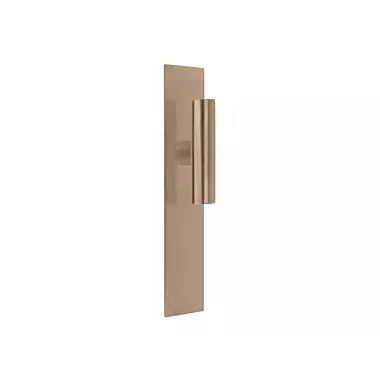 Deurkruk op schild PVD licht brons Inc Piet Boon PBI103P236SFC